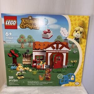 LEGO Animal Crossing Isabelle House Visit Video Game Toy 77049